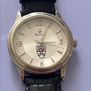 Bulova Black and Silver Classic Watch